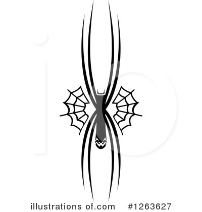 Spiders Clipart #1263627 by Vector Tradition SM