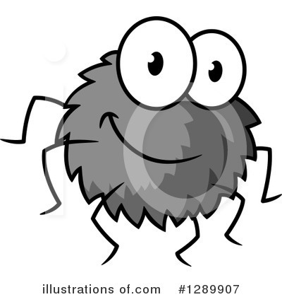 Royalty-Free (RF) Spider Clipart Illustration by Vector Tradition SM - Stock Sample #1289907