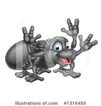 Royalty-Free (RF) Spider Clipart Illustration by AtStockIllustration - Stock Sample #1316450