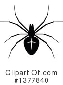 Spider Clipart #1377840 by Vector Tradition SM
