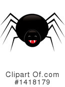 Spider Clipart #1418179 by Pams Clipart
