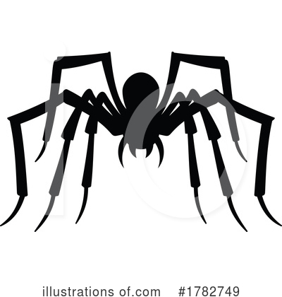 Royalty-Free (RF) Spider Clipart Illustration by Any Vector - Stock Sample #1782749