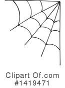 Spider Web Clipart #1419471 by visekart