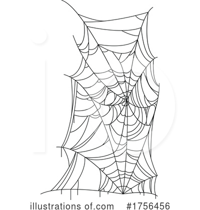 Royalty-Free (RF) Spider Web Clipart Illustration by Vector Tradition SM - Stock Sample #1756456