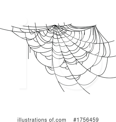 Royalty-Free (RF) Spider Web Clipart Illustration by Vector Tradition SM - Stock Sample #1756459
