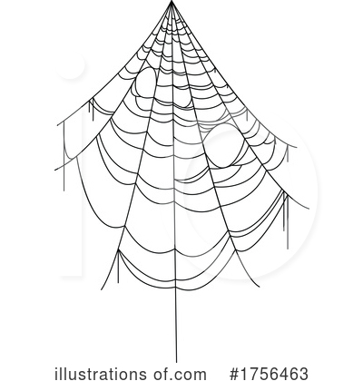Royalty-Free (RF) Spider Web Clipart Illustration by Vector Tradition SM - Stock Sample #1756463