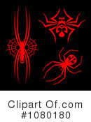 Spiders Clipart #1080180 by Vector Tradition SM