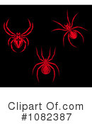Spiders Clipart #1082387 by Vector Tradition SM