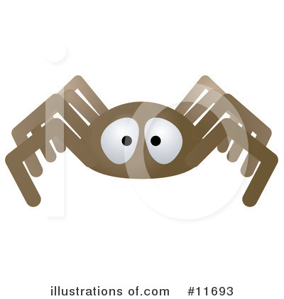 Spider Clipart #11693 by AtStockIllustration