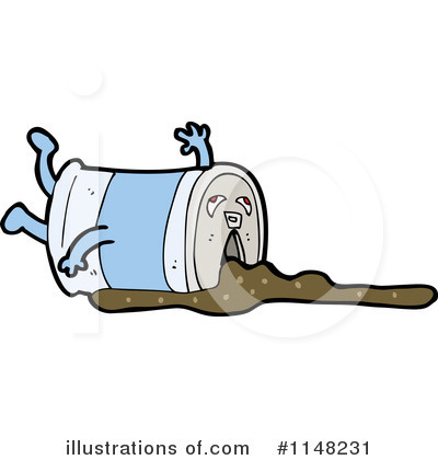 Royalty-Free (RF) Spill Clipart Illustration by lineartestpilot - Stock Sample #1148231