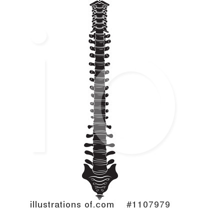 Royalty-Free (RF) Spine Clipart Illustration by Lal Perera - Stock Sample #1107979