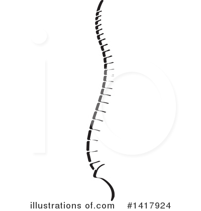 Royalty-Free (RF) Spine Clipart Illustration by Lal Perera - Stock Sample #1417924
