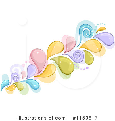 Swirls Clipart #1150817 by BNP Design Studio