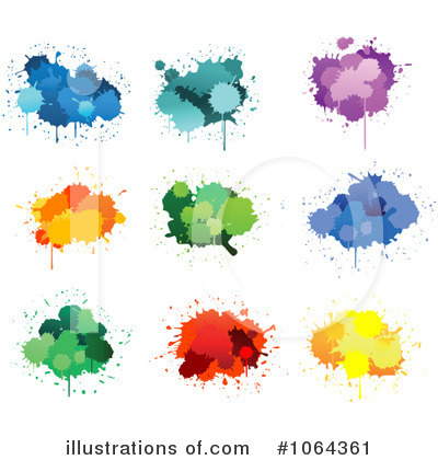 Royalty-Free (RF) Splatter Clipart Illustration by Vector Tradition SM - Stock Sample #1064361