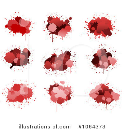 Royalty-Free (RF) Splatter Clipart Illustration by Vector Tradition SM - Stock Sample #1064373