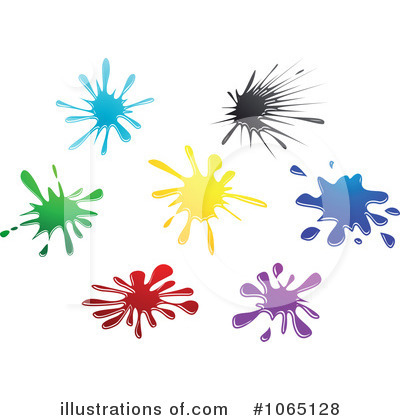 Royalty-Free (RF) Splatter Clipart Illustration by Vector Tradition SM - Stock Sample #1065128