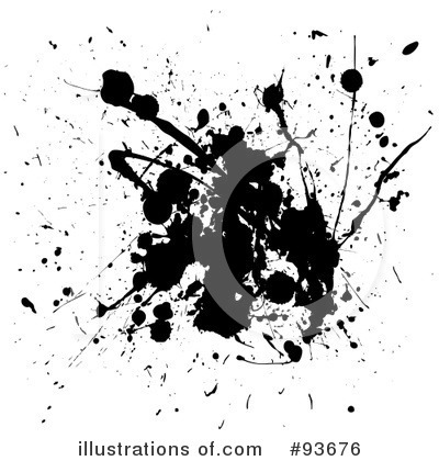 Royalty-Free (RF) Splatter Clipart Illustration by michaeltravers - Stock Sample #93676
