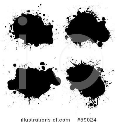 Royalty-Free (RF) Splatters Clipart Illustration by michaeltravers - Stock Sample #59024