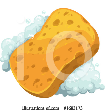 Royalty-Free (RF) Sponge Clipart Illustration by Vector Tradition SM - Stock Sample #1683173