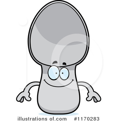 Royalty-Free (RF) Spoon Clipart Illustration by Cory Thoman - Stock Sample #1170283
