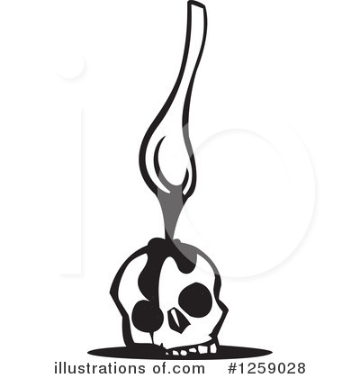 Royalty-Free (RF) Spoon Clipart Illustration by xunantunich - Stock Sample #1259028