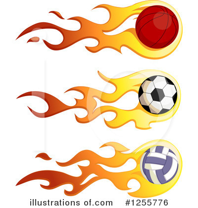 Volleyball Clipart #1255776 by BNP Design Studio