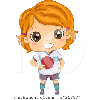 Ping Pong Clipart #1257974 by BNP Design Studio