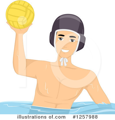 Water Polo Clipart #1257988 by BNP Design Studio