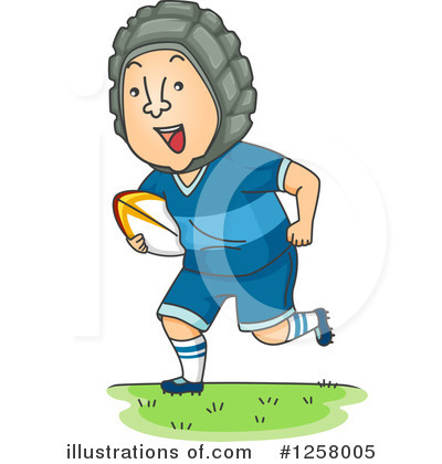 Rugby Clipart #1258005 by BNP Design Studio
