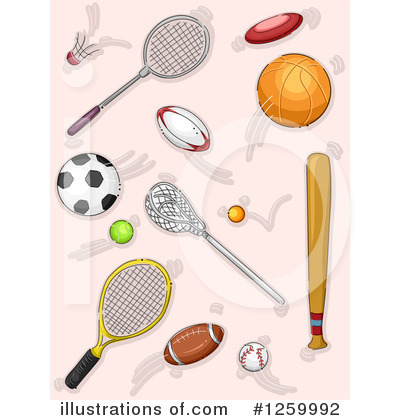 Royalty-Free (RF) Sports Clipart Illustration by BNP Design Studio - Stock Sample #1259992