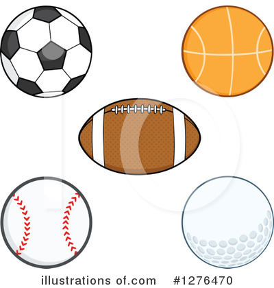 Royalty-Free (RF) Sports Clipart Illustration by Hit Toon - Stock Sample #1276470