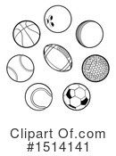 Sports Clipart #1514141 by AtStockIllustration