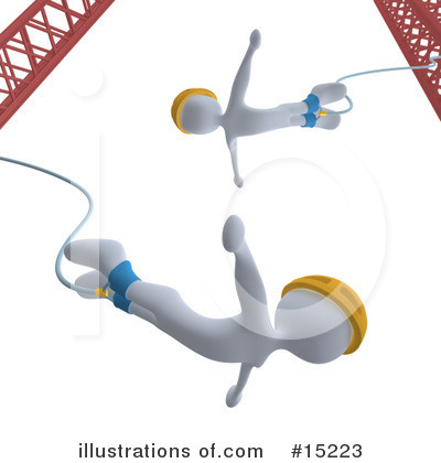 Bungee Jumping Clipart #15223 by 3poD