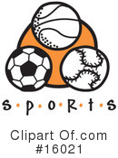 Sports Clipart #16021 by Andy Nortnik