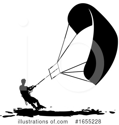 Windsurfing Clipart #1655228 by Lal Perera