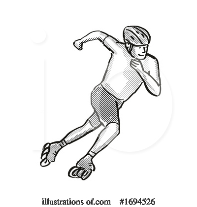 Skating Clipart #1694526 by patrimonio