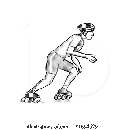 Skating Clipart #1694529 by patrimonio