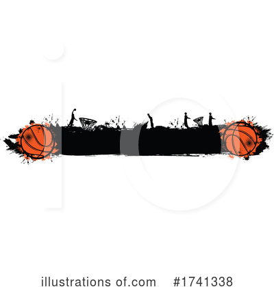 Basketball Player Clipart #1741338 by Vector Tradition SM