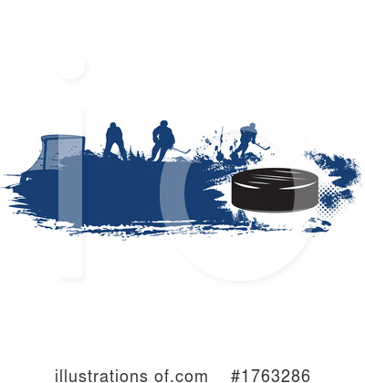 Hockey Player Clipart #1763286 by Vector Tradition SM