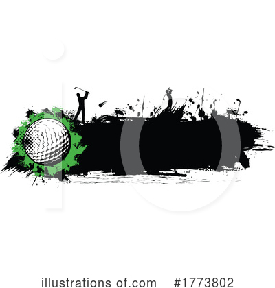 Golf Ball Clipart #1773802 by Vector Tradition SM
