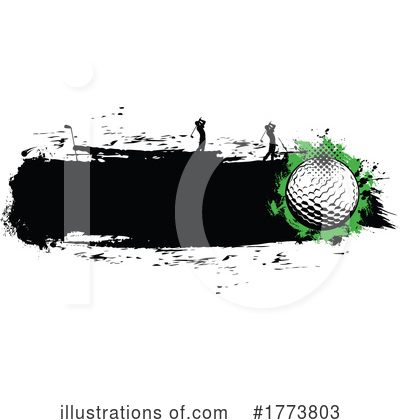 Golf Ball Clipart #1773803 by Vector Tradition SM