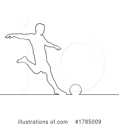 Soccer Player Clipart #1785009 by AtStockIllustration