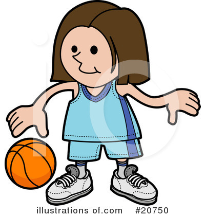 Basketball Player Clipart #20750 by AtStockIllustration