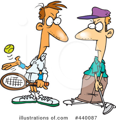 Royalty-Free (RF) Sports Clipart Illustration by toonaday - Stock Sample #440087