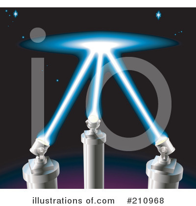 Royalty-Free (RF) Spotlight Clipart Illustration by AtStockIllustration - Stock Sample #210968