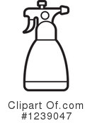 Spray Bottle Clipart #1239047 by Lal Perera