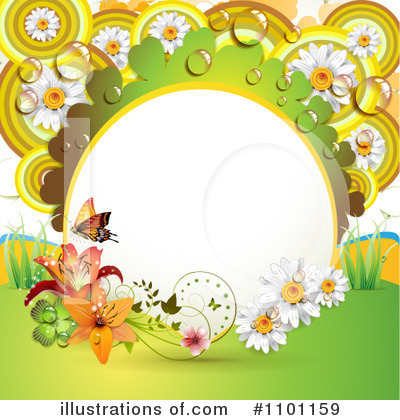 Royalty-Free (RF) Spring Background Clipart Illustration by merlinul - Stock Sample #1101159