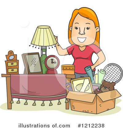 Royalty-Free (RF) Spring Cleaning Clipart Illustration by BNP Design Studio - Stock Sample #1212238