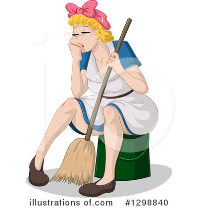 Broom Clipart #1298840 by Liron Peer