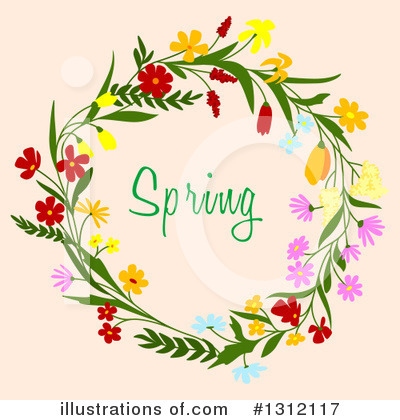 Royalty-Free (RF) Spring Clipart Illustration by Vector Tradition SM - Stock Sample #1312117